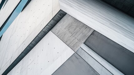 Obraz premium Abstract Geometric Patterns in Concrete