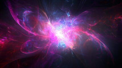 Obraz premium Cosmic Energy Explosion