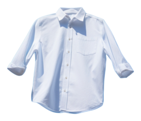 PNG A white shirt sleeve blue sky.