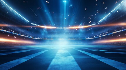 Dynamic Sports Arena Background