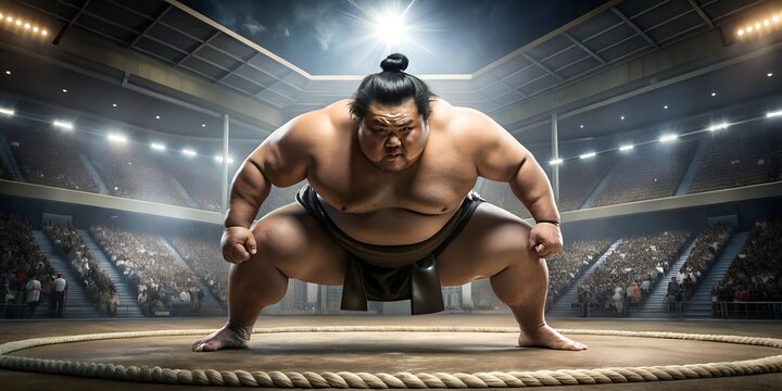 a japanese sumo fighter