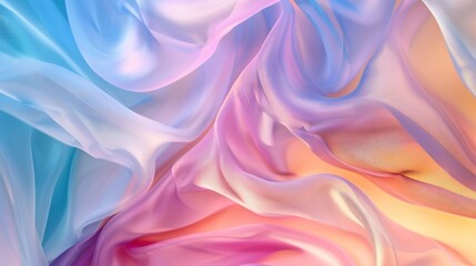 Obraz premium Abstract Background of Delicate Pastel Fabric