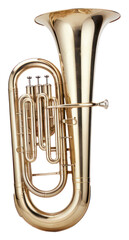 Fototapeta premium PNG Euphonium tuba horn performance.