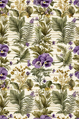 seamless floral background