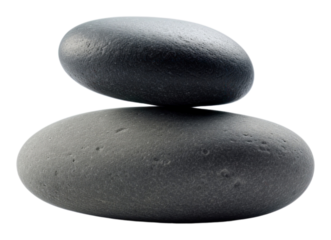 PNG One Zen stone pebble white background accessories.
