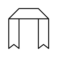 Ribbon Banner Decoration