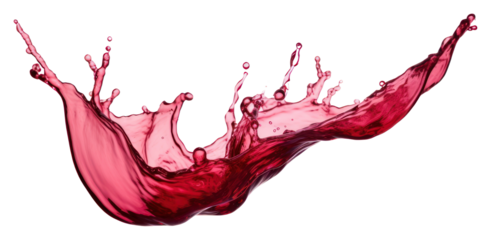 PNG Red wine splashing white background refreshment.