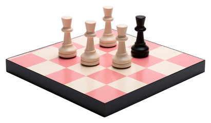 PNG Chess game white background intelligence.