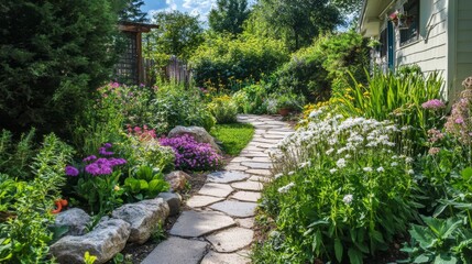 Serene Garden Pathway