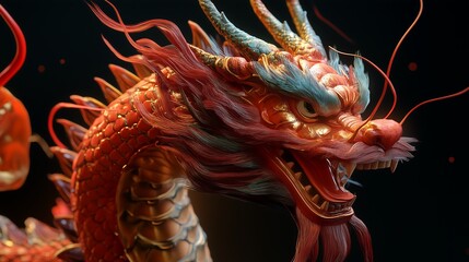 chinese dragon background