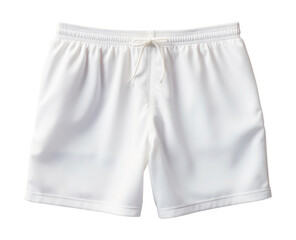 PNG Blank white men shorts swimsuit clothing fashion apparel.