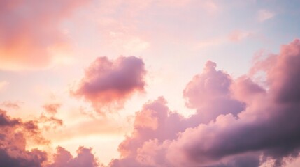 Fototapeta premium Serene Sunset Sky