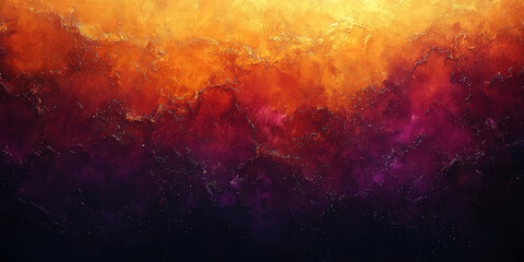 Abstract background with vibrant hues of orange, red, and purple.