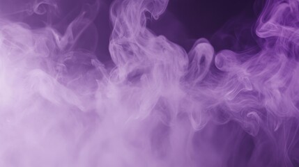 Fototapeta premium Ethereal Purple Smoke Background