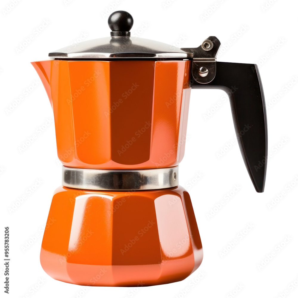 Poster PNG Moka pot appliance coffee cup.