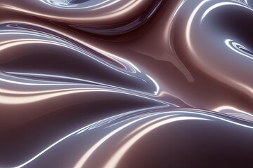 Vibrant Large-Scale Fluid Gradient Wave Design with Luminous Shine