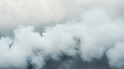 Obraz premium Soft White Clouds