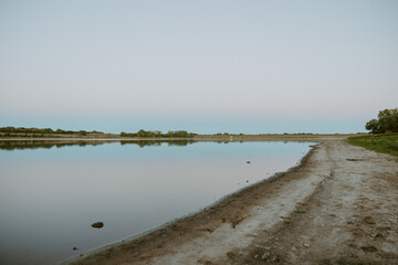  Lakeside Shoreline with Sandy Beach at 