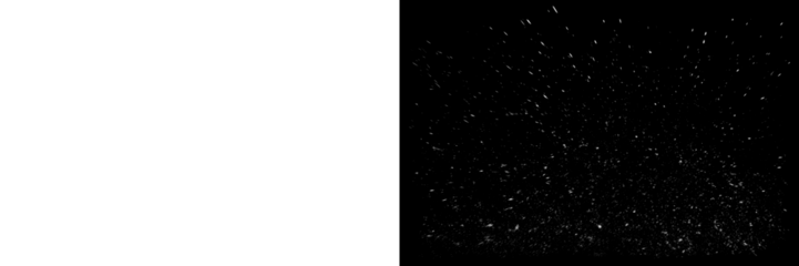 PNG White particles on black background