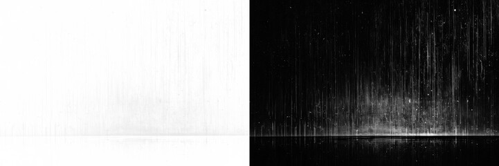 PNG Abstract black and white rain