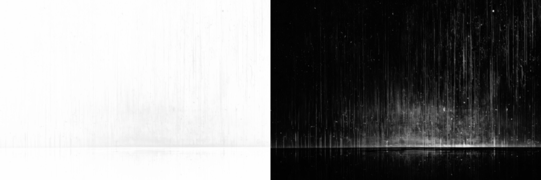 PNG Abstract black and white rain