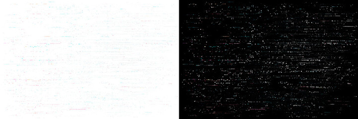 PNG Colorful glitch effect digital art