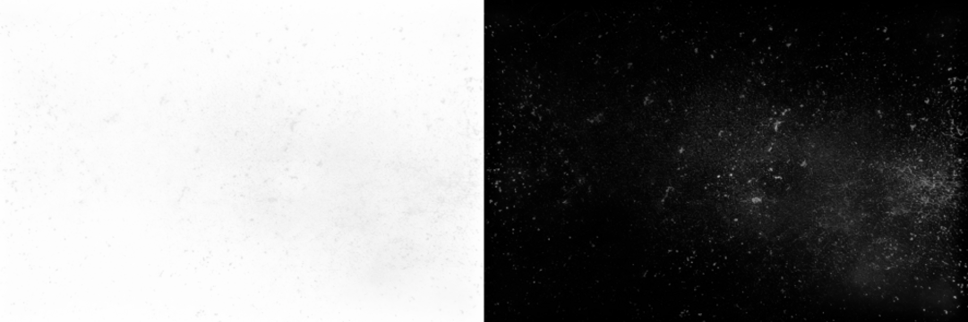 PNG Dust particles on black background