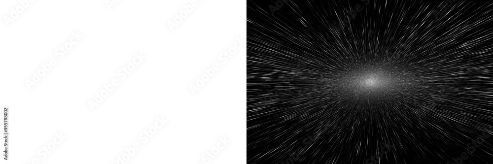 Canvas Prints png dynamic starburst speed effect