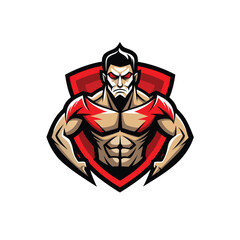 amblem fitness and gym logo vector art