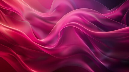 Fototapeta premium Elegant dark pink abstract background with smooth gradients and delicate curves, creating a luxurious and sophisticated visual style.