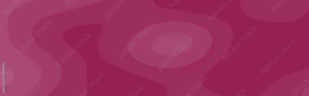 Poster abstract modern background with wave style pink color 3d papercut vector background. abstract paper 