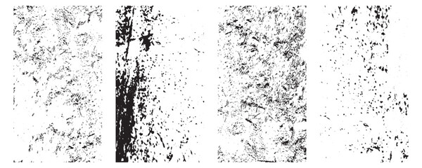Set of Black and white grunge with a textured background 
