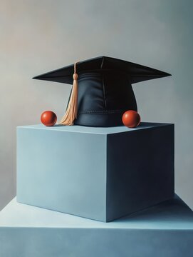 congratulations. and graduation caps and deration with new platform.
