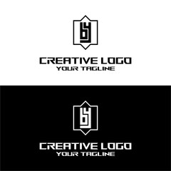 creative letter logo by desain vektors