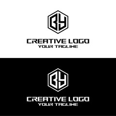 creative letter logo by desain vektors