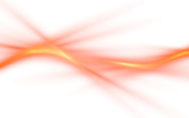 Transparent neon light leaks lens flare overlay effect. Glowing neon lights with light leaks overlay. Neon light beams, transparent background