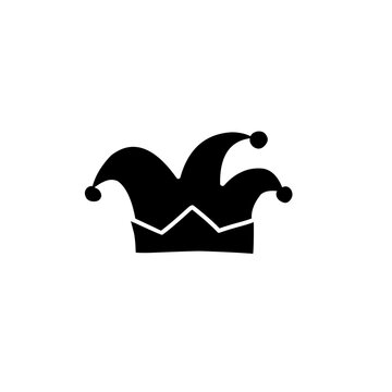 recommend clip art: jester hat silhouette icon