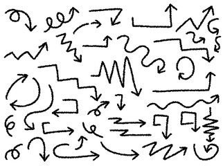 hand drawn arrows