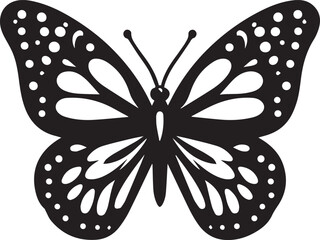 Fototapeta premium Big butterfly icon. Simple illustration of big butterfly vector