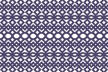 Abstract geometric repeated object pattern.