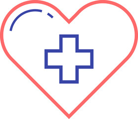 Obraz premium Medical and Health Icon