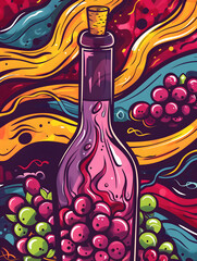 alcohol, beer, fruits and other alcoholic beverages.