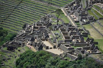Aerial View Of Machupichu