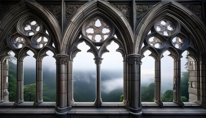 gothic church window