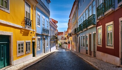 Obraz premium narrow street