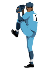 高校野球のピッチャー