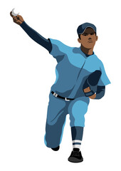 高校野球のピッチャー