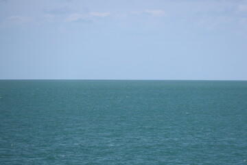 blue sky and sea
