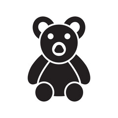 teddy bear logo icon