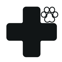 Clinic Pet Logo Icon